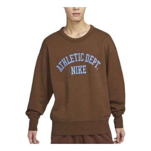Sweater Nike Sportswear Trend Fleece Retro Crew Sweatshirt Brun | DX0026-259, 0