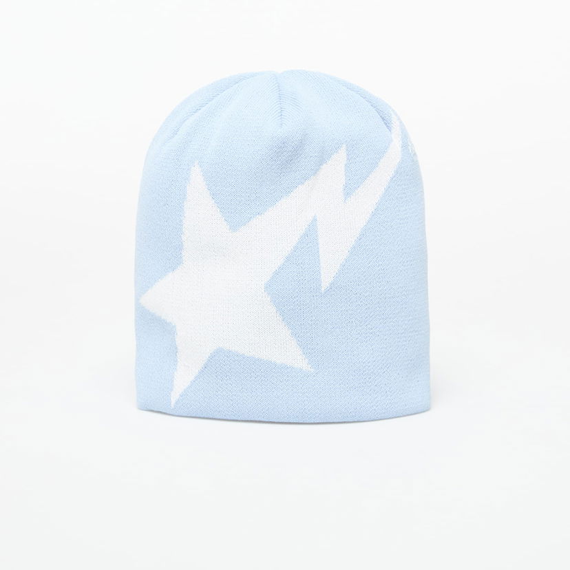 Mössa BAPE A BATHING APE Sta Knit Cap Blå | 001HTL301004MSAX