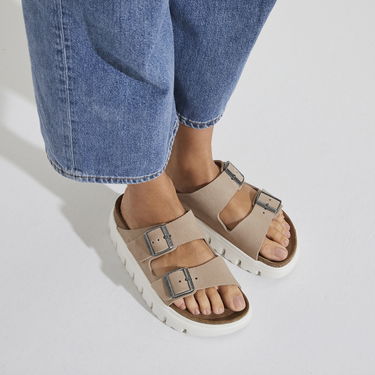 Sneakers och skor Birkenstock Arizona Chunky Suede Leather Beige | 1024950, 7