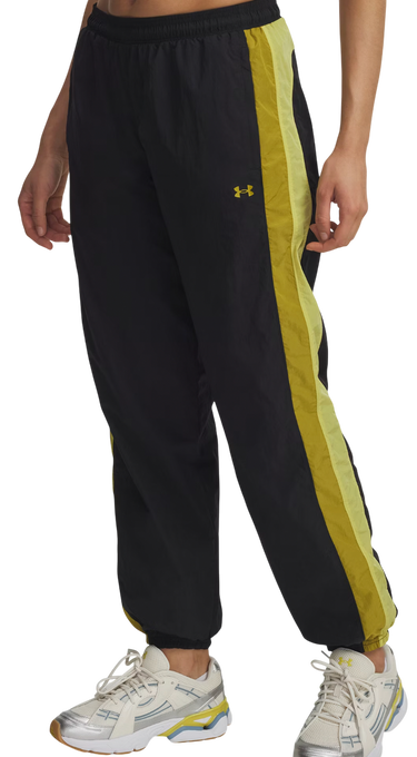 Byxor Under Armour Icon Crinkle Pant Svart | 6007112-001, 0