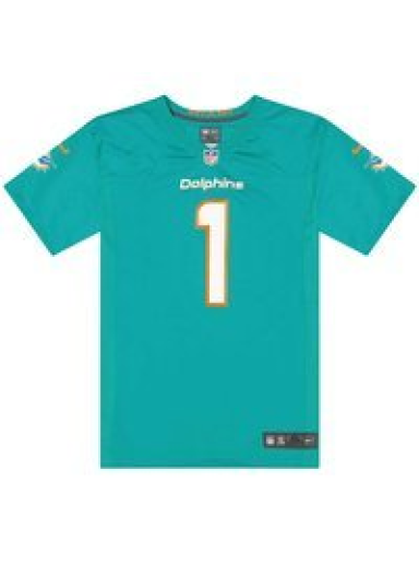 Jersey Nike NFL Miami Dolphins Home Game Jersey Tua Tagovailoa 1 Turkos | 67NM-MDGH-9PF-2NL