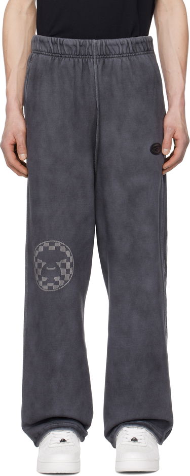 Träningsbyxor AAPE by A Bathing Ape AAPE by A Bathing Ape AAPE Main Reversible Sweatpants Grå | AAPPTMB645XXNBKL, 0