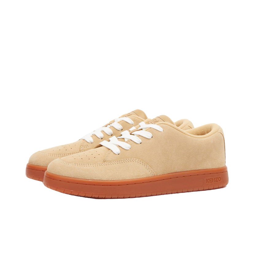 Sneakers och skor KENZO Men's Dome Low Top Sneaker in Brown, Size EU 40 | END. Clothing Beige | FD65SN061L56-14