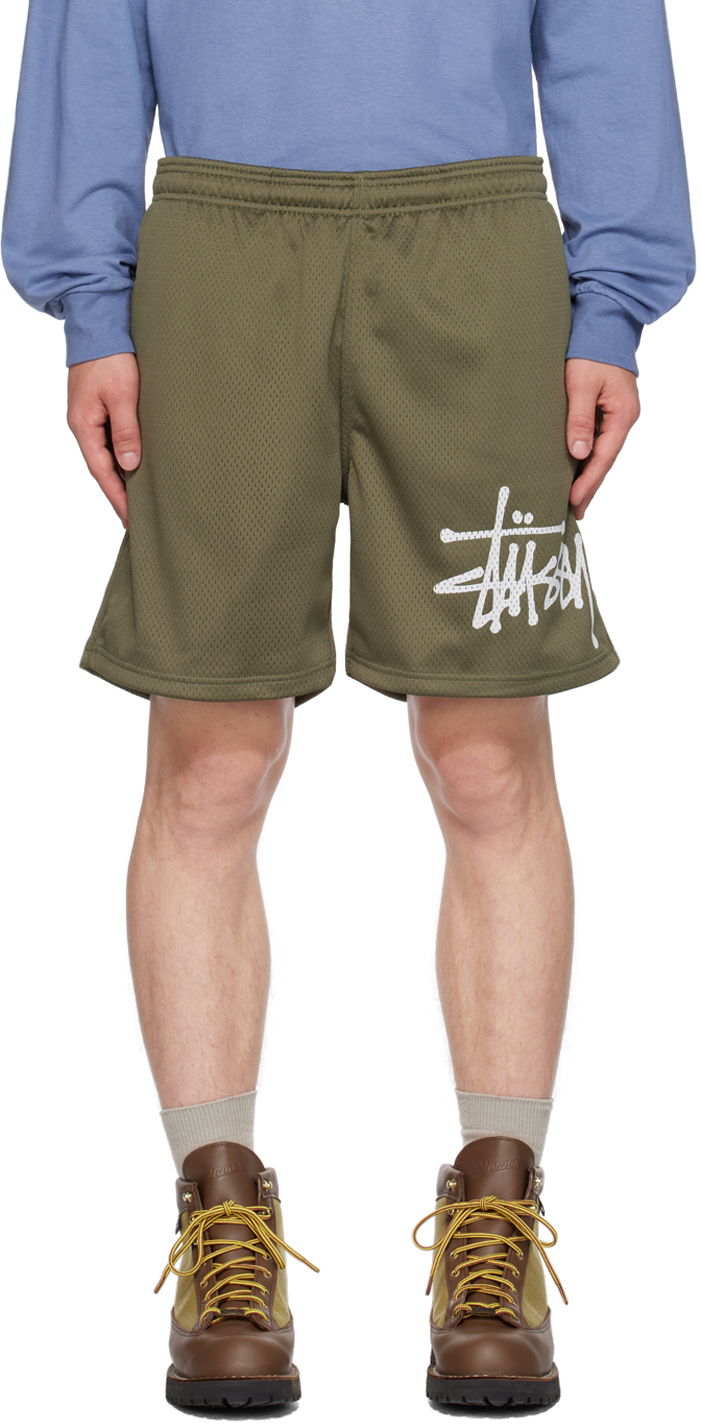 Shorts Stüssy Khaki Drawstring Grön | 112285, 0