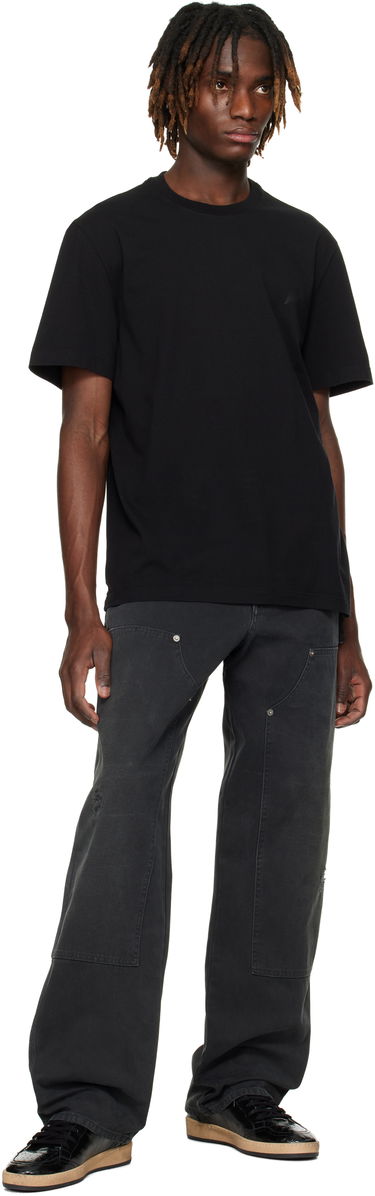 T-shirt Golden Goose Small Star Chest Logo Tee Svart | GMP01220-P000593-90100, 3