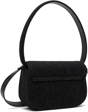 Handväska Diesel 1dr Denim Shoulder Bag Svart | X08396 P6901, 2