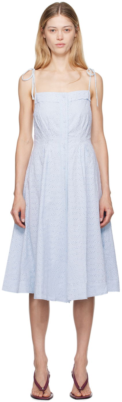 Klä GUIZIO Guizio Acadia Midi Dress Blå | P24403W098