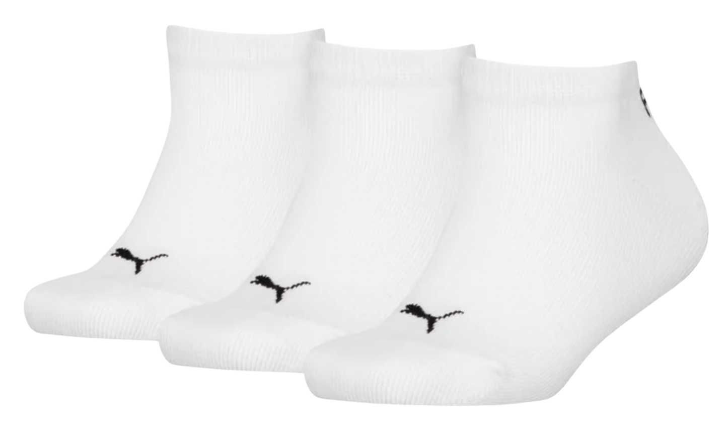 Strumpor Puma Puma Plain 3-Pack Quarter Socks Vit | 701231277-300, 0