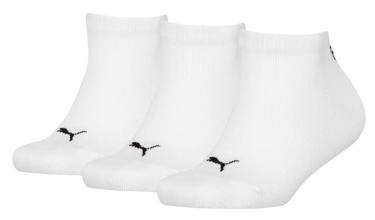 Strumpor Puma Puma Plain 3-Pack Quarter Socks Vit | 701231277-300, 0