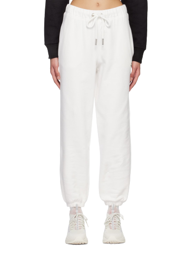 Träningsbyxor Moncler Drawstring Lounge Pants Vit | I10938H00002899WC