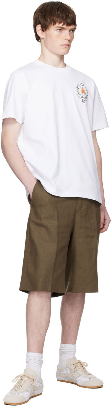 T-shirt Casablanca Casablanca 'Casa Way' Graphic T-Shirt Vit | MPF25-JTS-001-26-EX-FLANNELS, 3