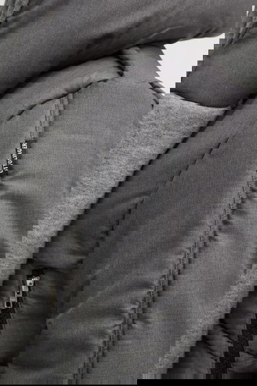 Parkas Ottolinger Ottolinger Deconstructed Cropped Puffer Jacket with Attached Scarf Grå | 2209060111, 4