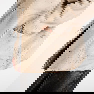 Jacka MISBHV Marfa Twill Work Jacket Beige | 251M418, 1