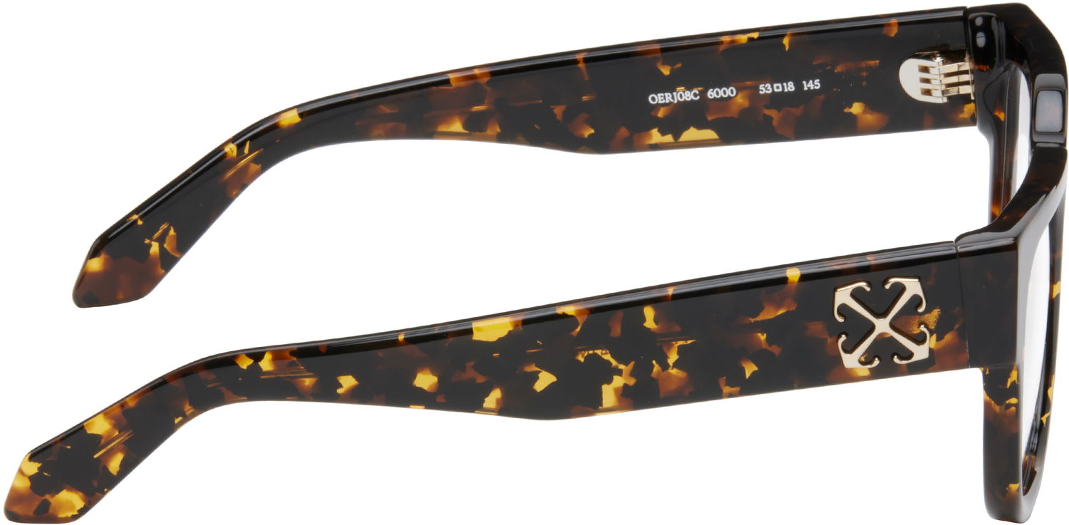 Solglasögon Off-White Off-White Style 8C Tortoise Shell Glasses Brun | OERJ08CS25PLA0016000, 1