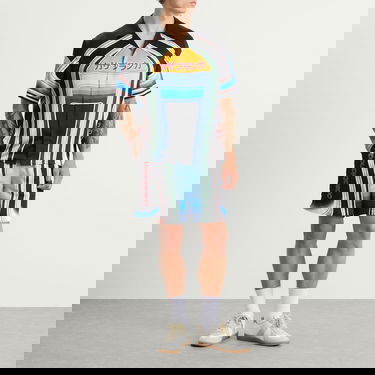 Skjorta Casablanca Casablanca Graphic Short Sleeve Shirt, Size Large Svart | MPF25-SH-003-06, 4