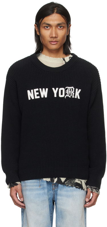Sweater R13 R13 'New York' Knit Sweater Svart | R13WY199-Y016C, 0