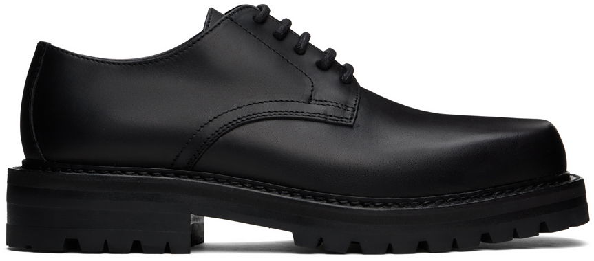 Kläder Dries Van Noten Dries Van Noten Leather Derbys Svart | MS242-1330, 0