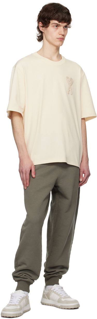 Träningsbyxor AMI AMI Paris Ami de Coeur Sweatpants Grön | UTR240.747, 3