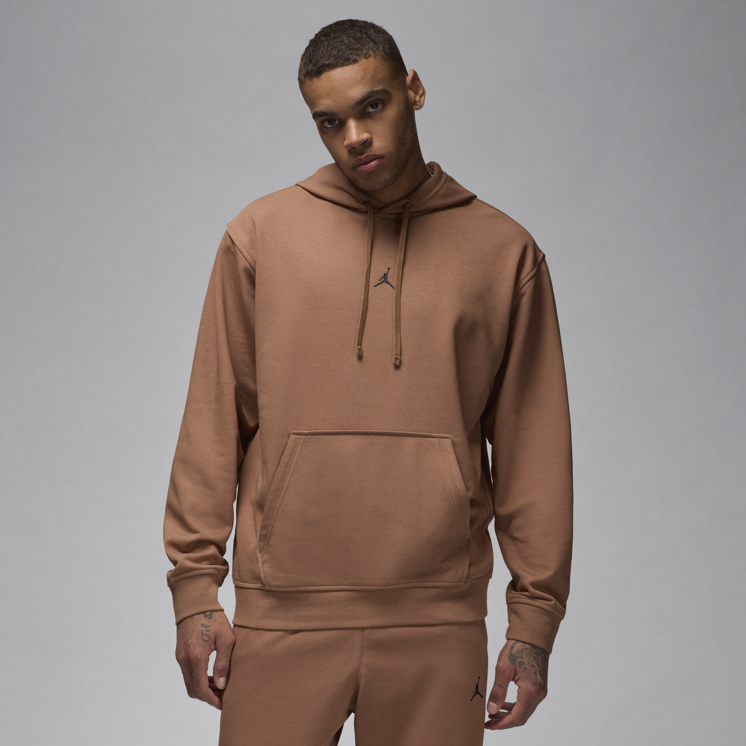 Sweatshirt Jordan Dri-FIT Jordan Sport Crossover Brun | FV8606-223, 0