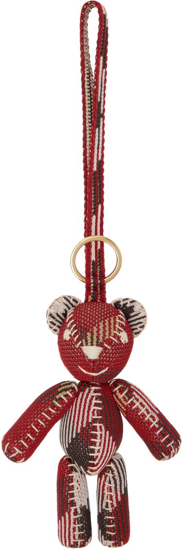 Nyckelringar Burberry Burberry Thomas Bear Charm Keychain Röd | 8103333, 0