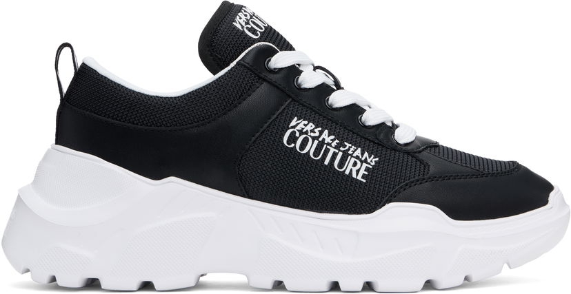 Sneakers och skor Versace Versace Jeans Couture Logo Speedtrack Svart | E78YA3SC1_EZSC52
