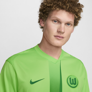 Jersey Nike Dri-FIT Replica VfL Wolfsburg Stadium 2024/25 Replica Grön | FZ2819-398, 3