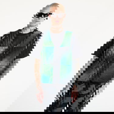 Väst Y-3 Y-3 Allover Print Mesh Vest Grön | JL8300, 0