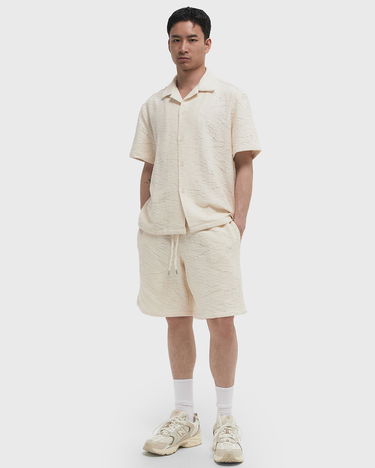 Shorts Arte Antwerp Crochet Knitted Lounge Shorts Vit | SS25-234SHO-CREAM, 2