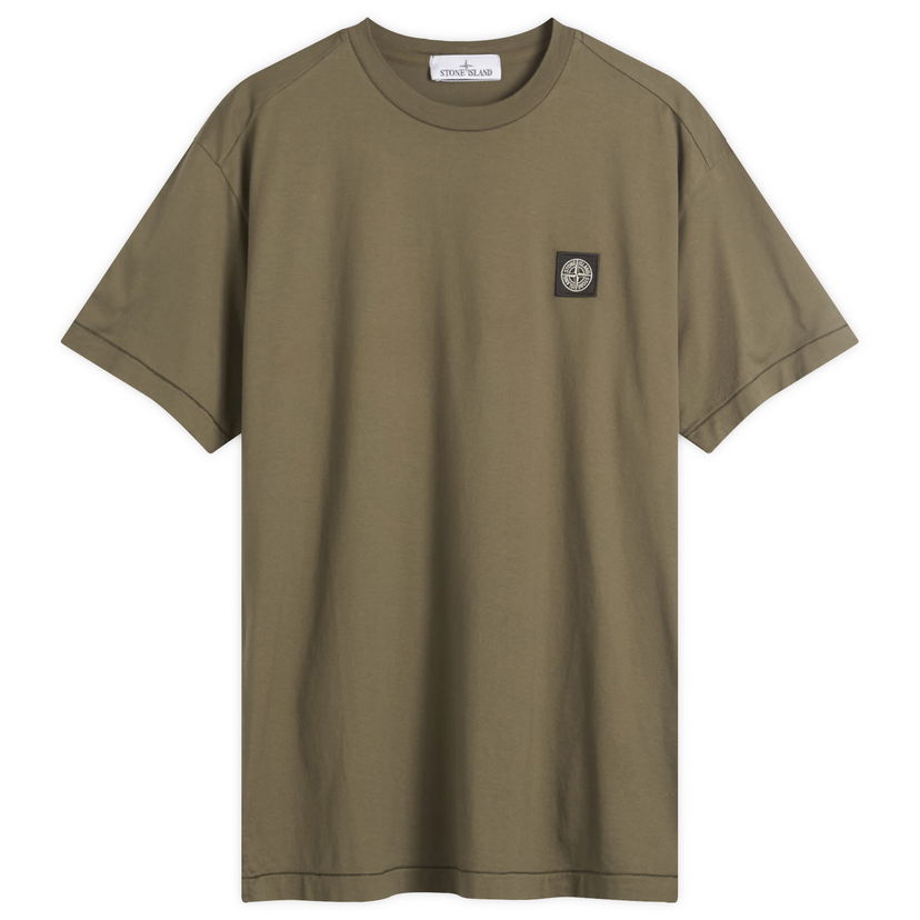 T-shirt Stone Island Stone Island Patch Logo T-Shirt, Size Large Grön | K2S152100027-V0054
