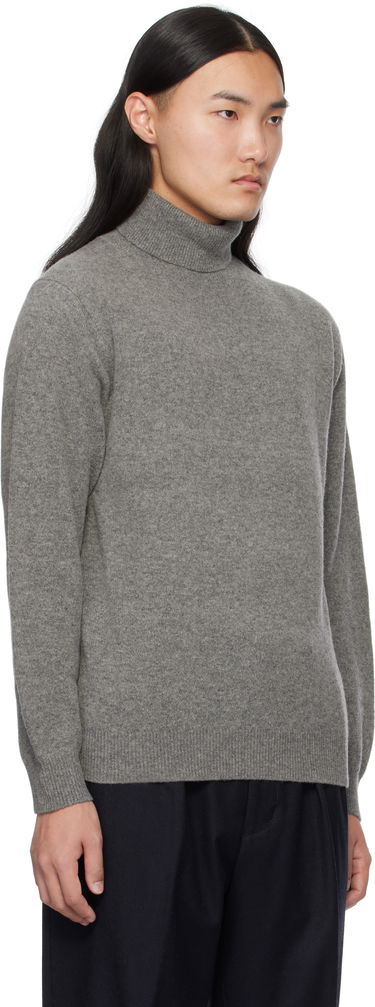 Sweater BEAMS BEAMS PLUS 9G Turtleneck Sweater Grå | 38150147156, 1