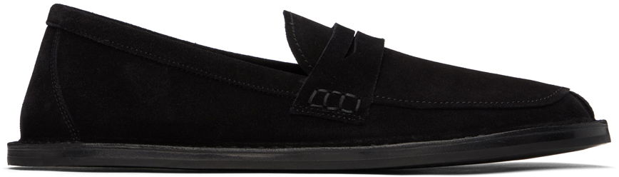 Sneakers och skor The Row The Row Cary Suede Loafers Svart | F2046-L25, 0