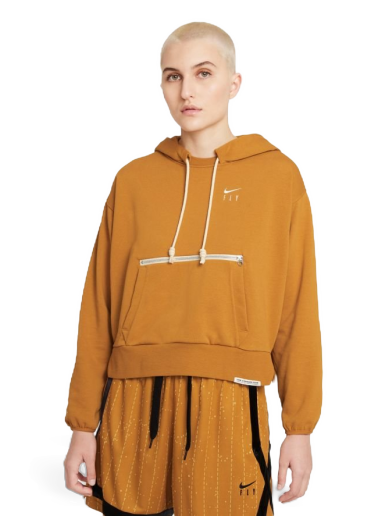 Sweatshirt Nike Dri-Fit Swoosh Fly Standard Issue Pullover Hoodie Orange | DA6483-712