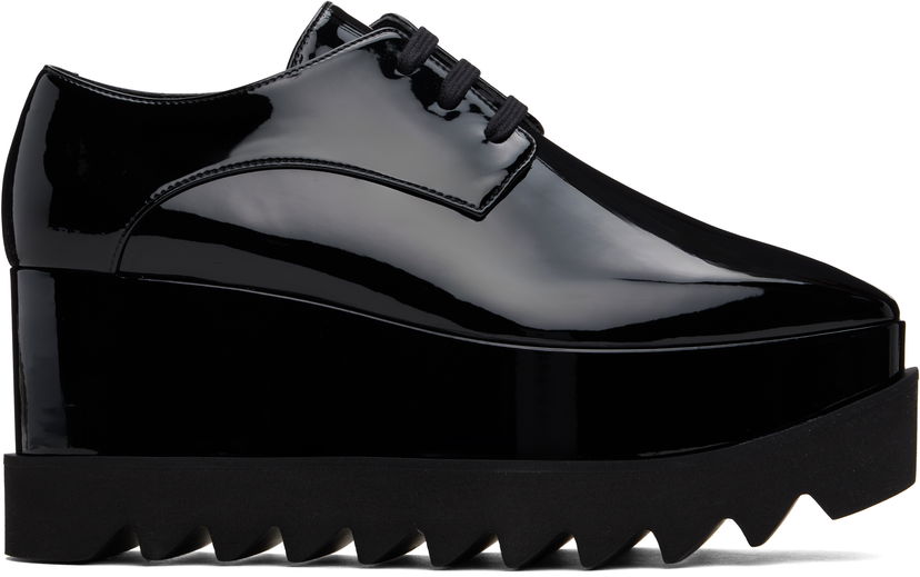 Sneakers och skor Stella McCartney Elyse Monochrome Platform Derbys Svart | 810479AP0AT0