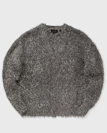 Sweater Lacoste Shaggy Crewneck Sweater Metallisk | AH3738-69X, 2