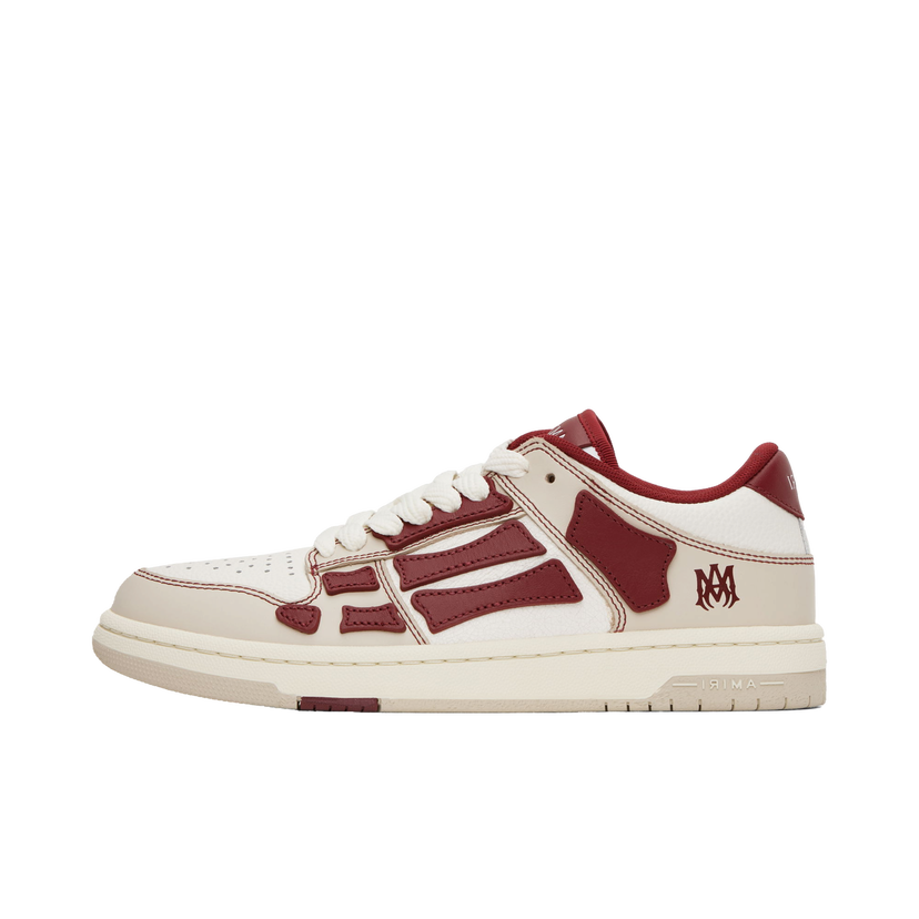 Sneakers och skor AMIRI Varsity Skel-Top Low Röd | AWFOSR1062