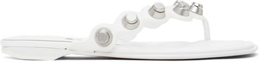 Sneakers och skor Alexander Wang Alexander Wang Rexa Thong Flat Sandals Vit | 30225S008, 0