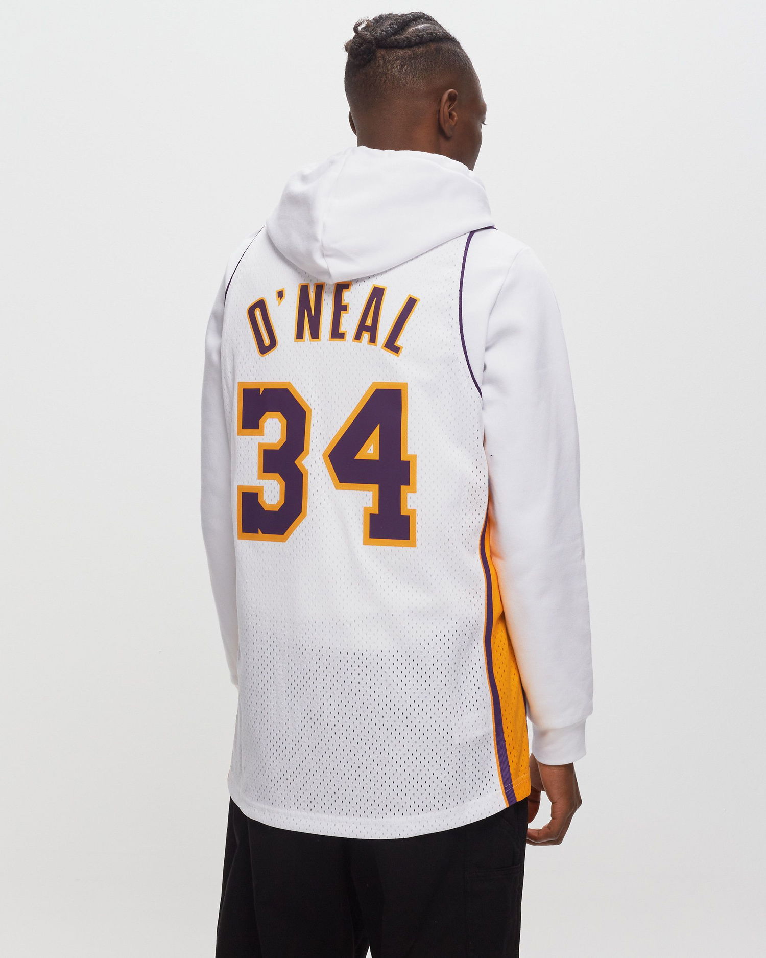 Jersey Mitchell & Ness NBA Swingman Jersey Los Angeles Lakers Alternate 2002-03 Shaquille O'Neal #34 Vit | SMJY4442-LAL02SONWHIT, 1