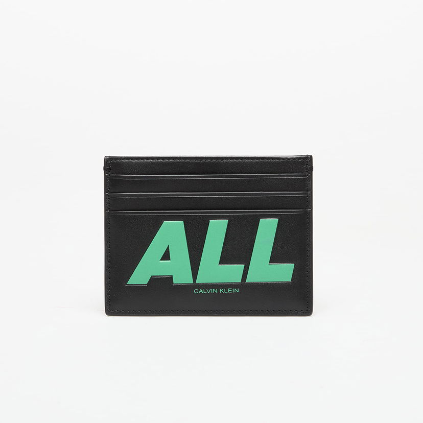 Plånbok CALVIN KLEIN Wallet All Card Case Black Svart | LV04D1095G UB1