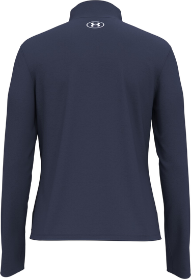 T-shirt Under Armour Long-Sleeve ½ Zip Top UA Tech™ Wordmark Tape Mörkblå | 6005100-403, 2