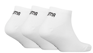 Strumpor Puma Puma Plain 3-Pack Quarter Socks Vit | 701231277-300, 2