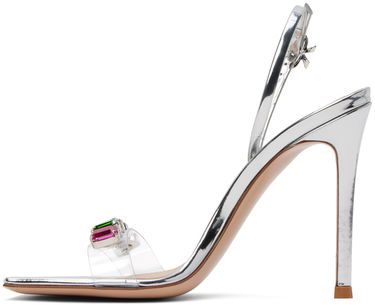 Sneakers och skor Gianvito Rossi Gianvito Rossi Ribbon Candy Heeled Sandals Metallisk | G32215.15RIC.PLM, 2