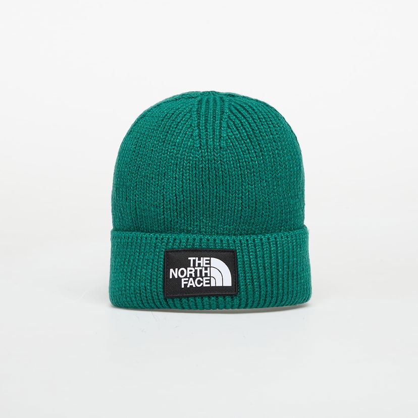 Mössa The North Face Logo Box Cuffed Beanie Grön | NF0A8CHENL11