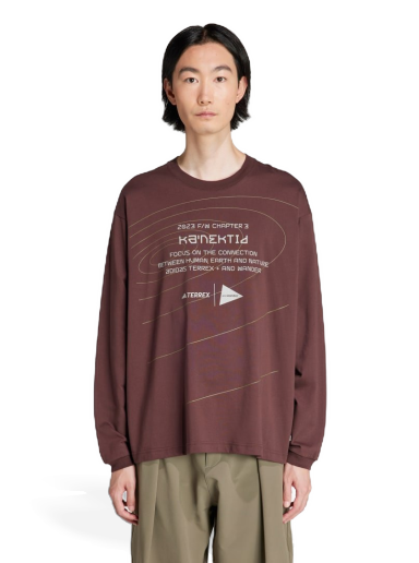 T-shirt adidas Performance Terrex + and wander Xploric Bourgogne | HZ0672