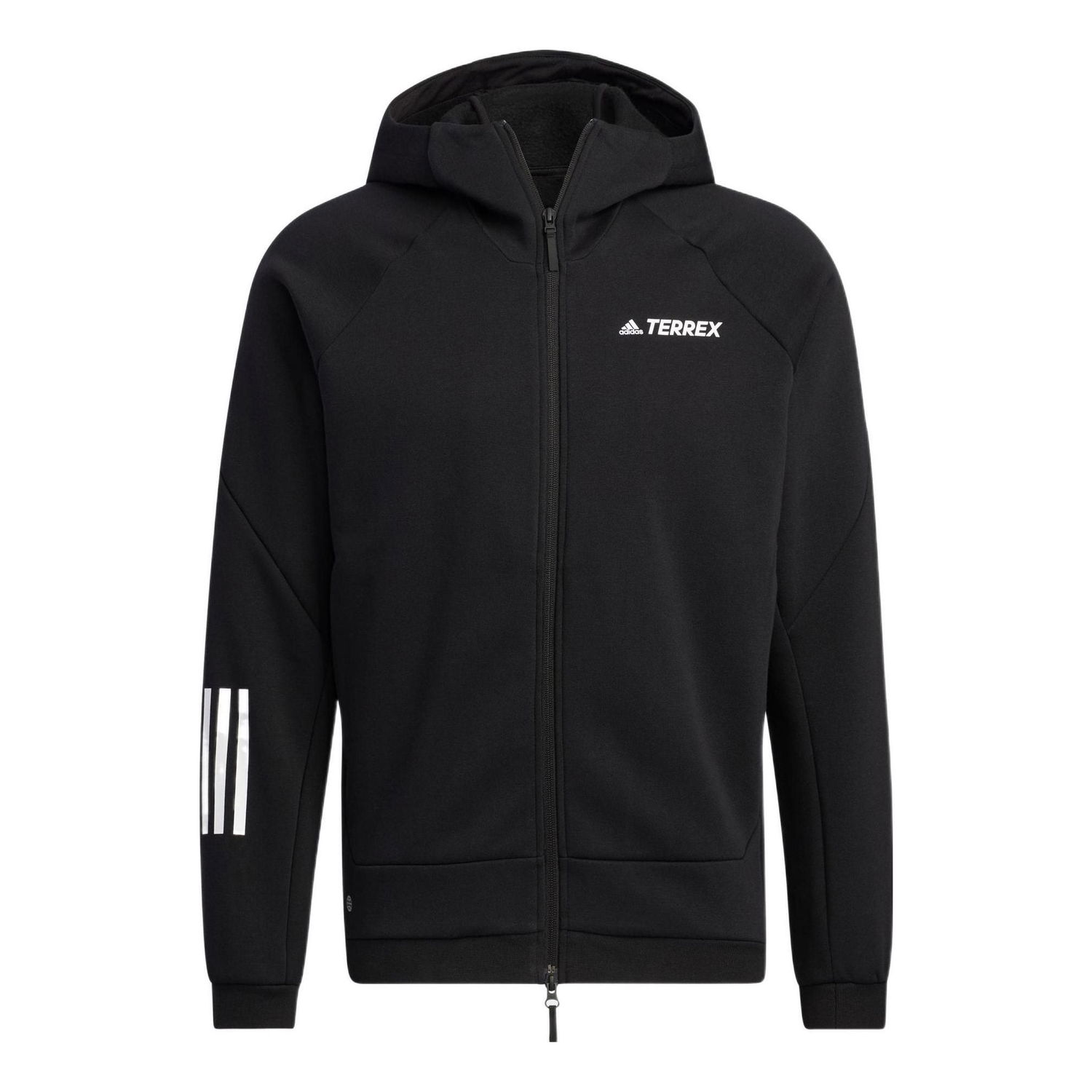 Sweatshirt adidas Performance Terrex Knit Full-Zip Hoodie Svart | HM9712, 0