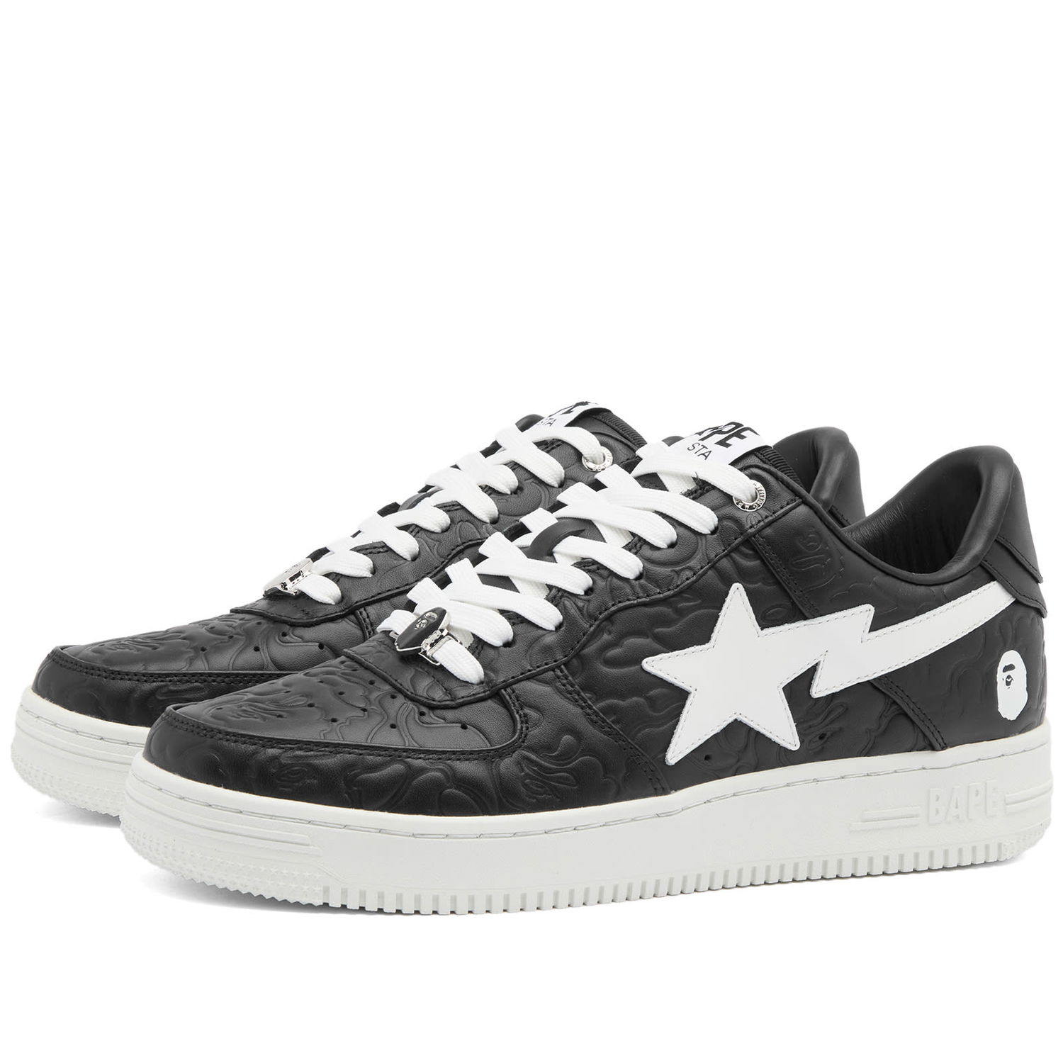 Sneakers och skor BAPE A Bathing Ape Men's Bape Sta #3 Svart | 001FWJ801052I-BLK, 0