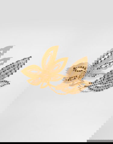 Pin Dolce & Gabbana Dolce & Gabbana Maxi Flower Brooch With Rhinestones Onesize Flerfärgad | WPR7F3W1111ZOO00, 3