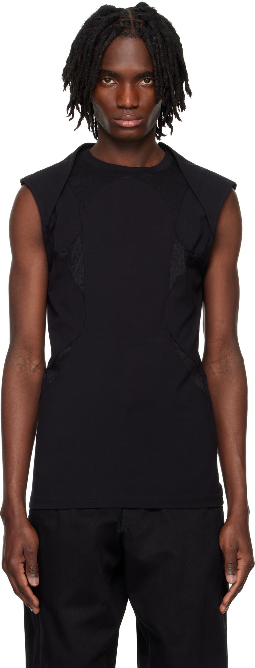 Linne HELIOT EMIL HELIOT EMIL Evolute Tank Top Svart | PRESS25_M_09_131_BLK01