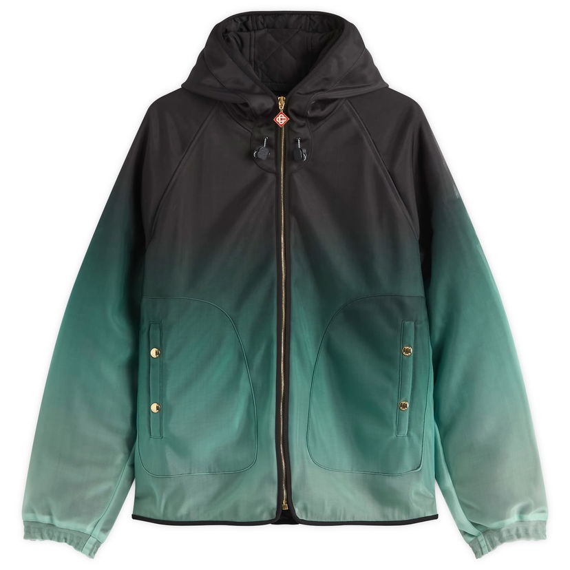 Vindjacka Casablanca Casablanca Gradient Technical Windbreaker Jacket, Size Small Grön | MPF25-JK-394-01