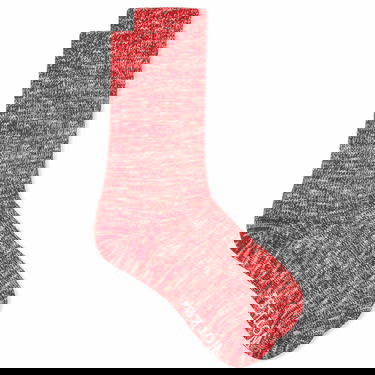Strumpor Universal Works Universal Works Slub Socks, Size Large Röd | 23771-RED, 1
