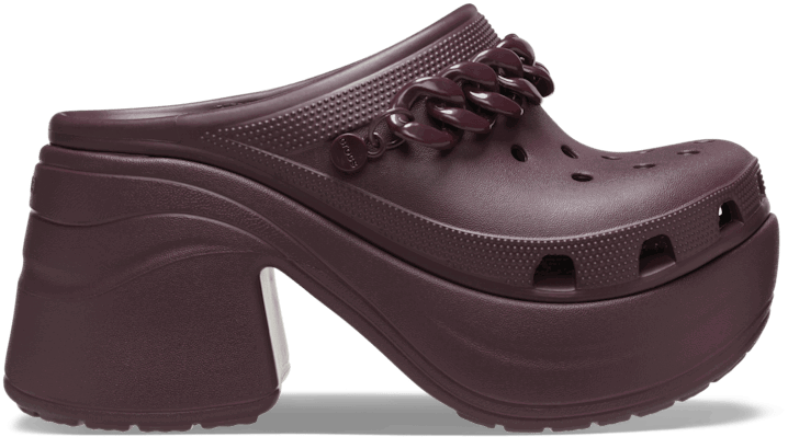 Sneakers och skor Crocs Siren Chain Clogs Bourgogne | 209018-6WD, 0